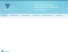 Tablet Screenshot of hjt.dk